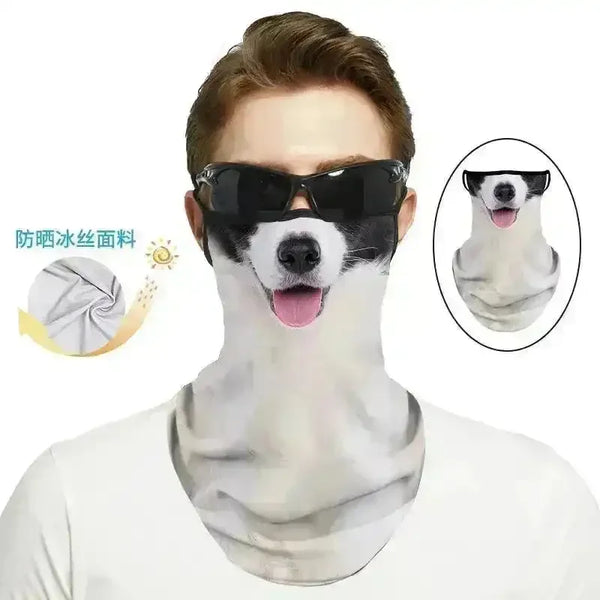 3D Printed Animal Themed Rider Mask - Bear Hugs
