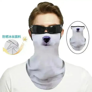 3D Printed Animal Themed Rider Mask - Bear Hugs