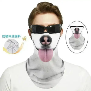 3D Printed Animal Themed Rider Mask - Bear Hugs