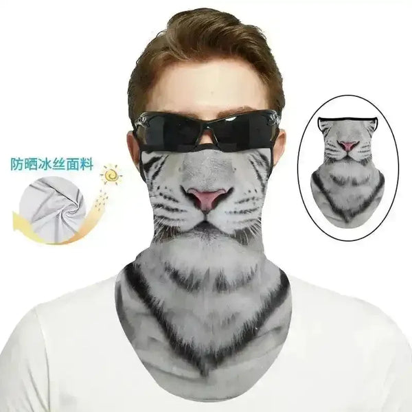 3D Printed Animal Themed Rider Mask - Bear Hugs