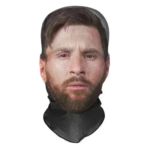 3D Printed Celebrity Full Face Mask - Bear Hugs