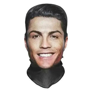3D Printed Celebrity Full Face Mask - Bear Hugs