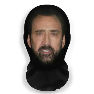 3D Printed Celebrity Full Face Mask - Bear Hugs