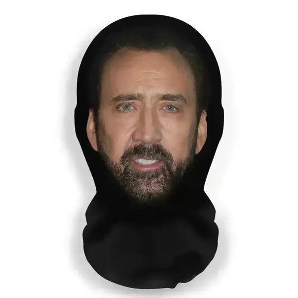 3D Printed Celebrity Full Face Mask - Bear Hugs