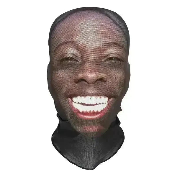3D Printed Celebrity Full Face Mask - Bear Hugs