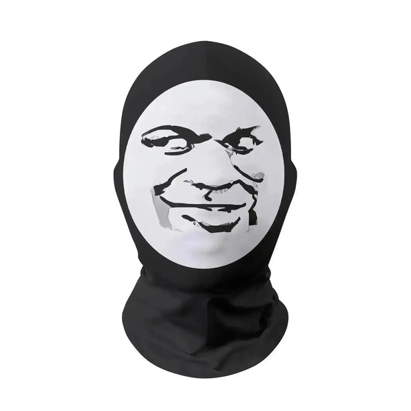 3D Printed Celebrity Full Face Mask - Bear Hugs