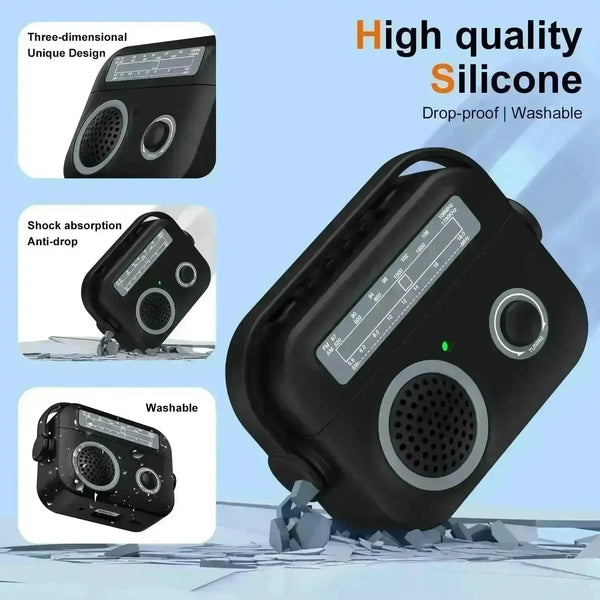 3D Radio Case (For Airpods) - Bear Hugs