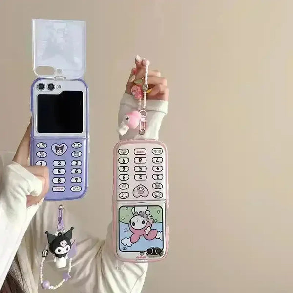 3D Sanrio Phone Case for Samsung Galaxy Z Flip - Bear Hugs