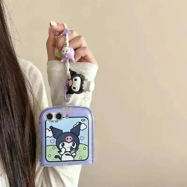 3D Sanrio Phone Case for Samsung Galaxy Z Flip - Bear Hugs