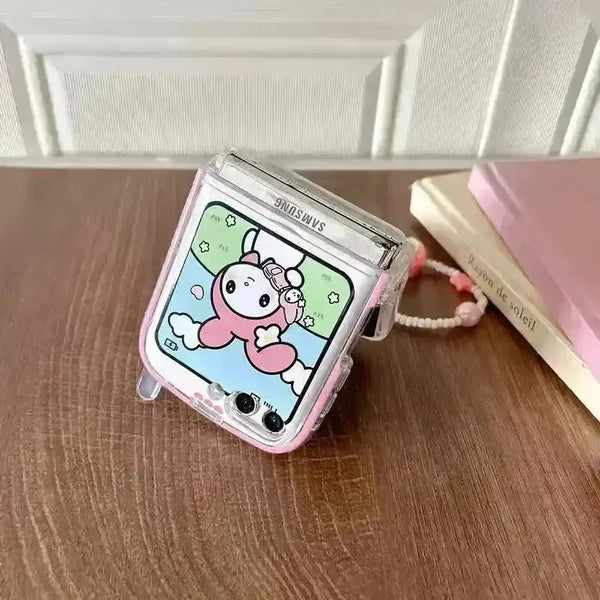 3D Sanrio Phone Case for Samsung Galaxy Z Flip - Bear Hugs