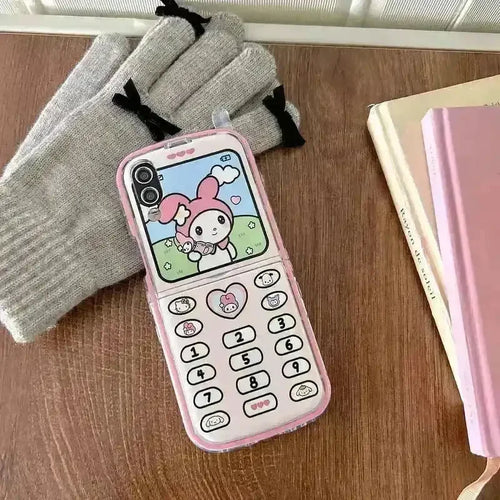 3D Sanrio Phone Case for Samsung Galaxy Z Flip - Bear Hugs