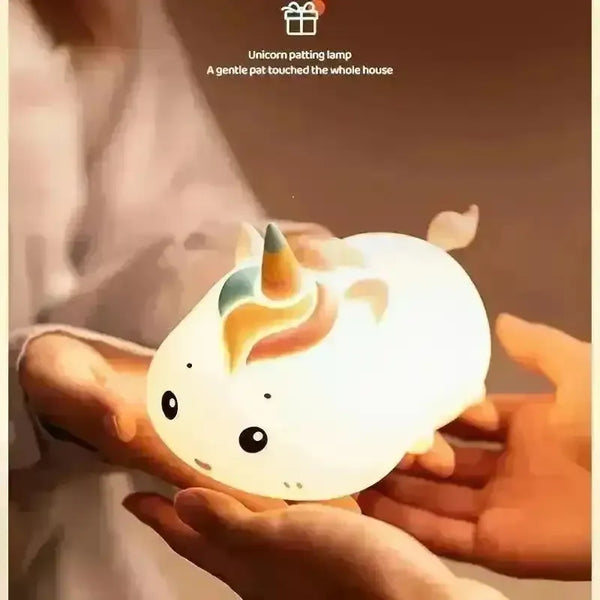 3D Silicon Unicorn Night Lamp - Bear Hugs