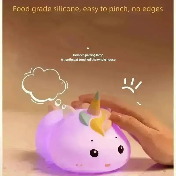 3D Silicon Unicorn Night Lamp - Bear Hugs