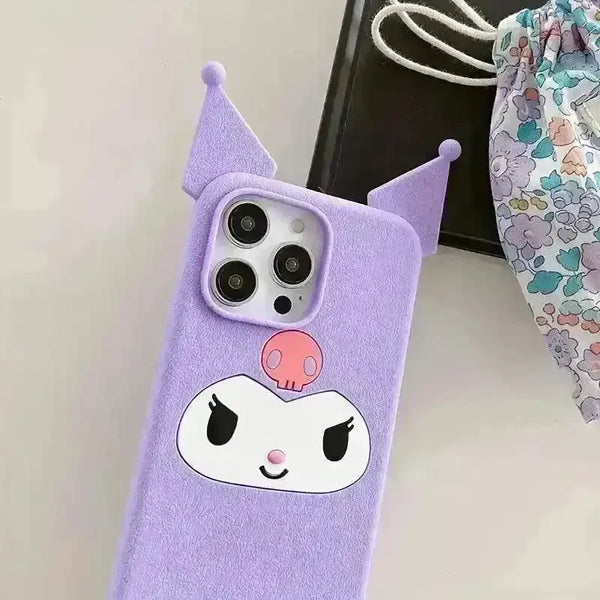 3D Slim Kuromi Phone Case (For iPhones) - Bear Hugs