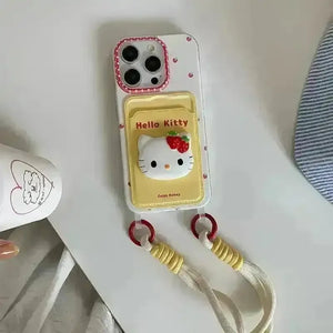 3D Strawberry Hello Kitty Phone Case (For iPhones) - Bear Hugs
