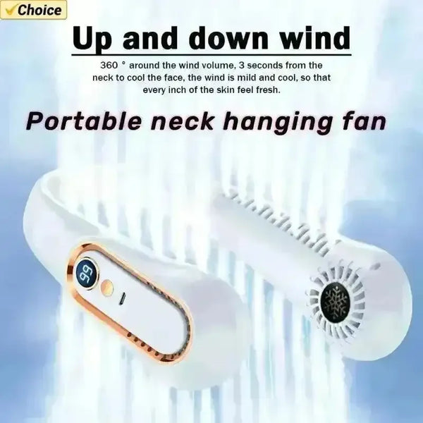 5-Speed Bladeless Neck Fan - Bear Hugs