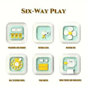 6 in 1 Busy Learning Cube - Bear Hugs