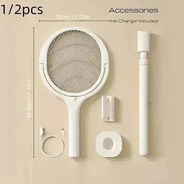 6 in 1 Extendable Mosquito Zapper Racket - Bear Hugs