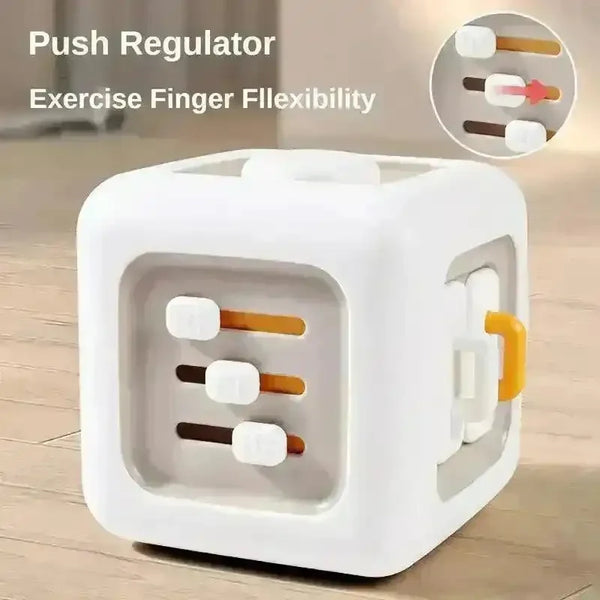 6 in 1 Sensory Early Education Learning Cube - Bear Hugs