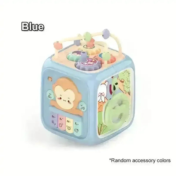 7 in 1 Montessori Activity Cube - Bear Hugs