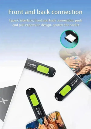 ADATA UC300 Type-C USB Flash Drive - Bear Hugs
