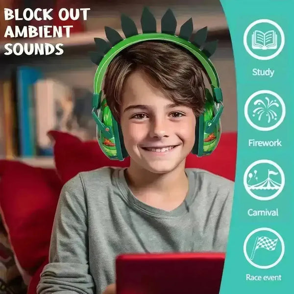 Adorable Dino and Unicorn Earmuffs For Kids - Bear Hugs