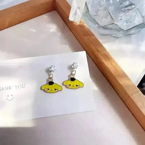 Adorable Sanrio Character Earrings - Bear Hugs