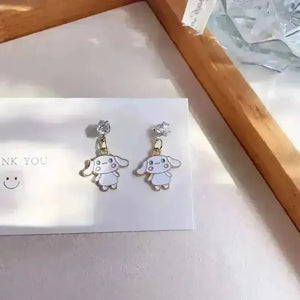 Adorable Sanrio Character Earrings - Bear Hugs