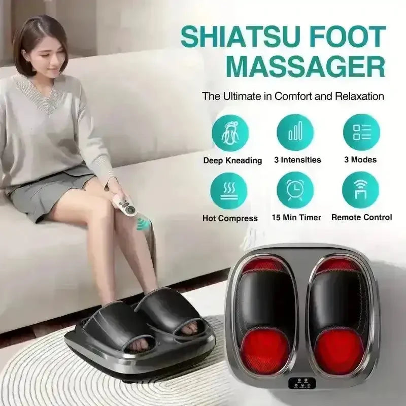 Advanced 3D Shiatsu Foot Massager - Bear Hugs