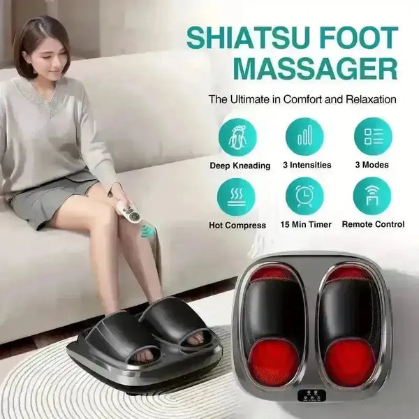 Advanced 3D Shiatsu Foot Massager - Bear Hugs