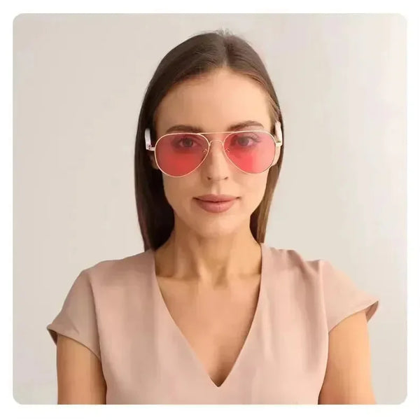AeroSound Smart Aviator Bluetooth Sunglasses - Bear Hugs