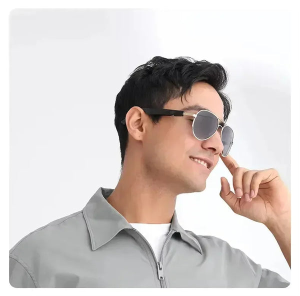 AeroSound Smart Aviator Bluetooth Sunglasses - Bear Hugs