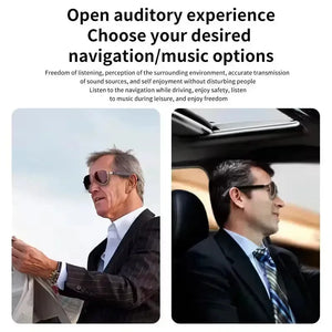 AeroSound Smart Aviator Bluetooth Sunglasses - Bear Hugs