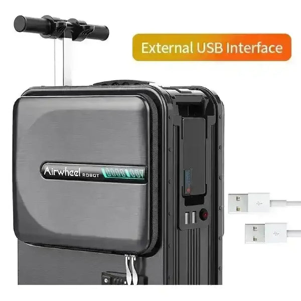 Airwheel SE3 Mini T- Smart Rideable Luggage for Modern Travelers - Bear Hugs