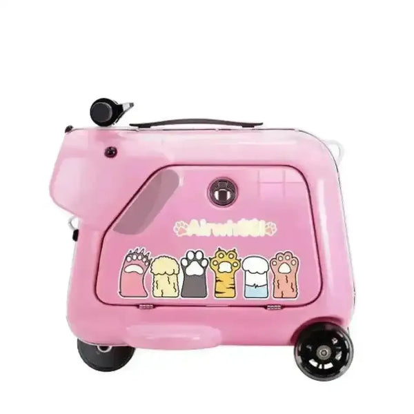 Airwheel SQ3 - The Perfect Electric Smart Luggage for Kids - Bear Hugs