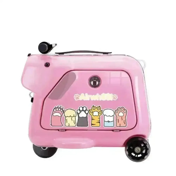 Airwheel SQ3 - The Perfect Electric Smart Luggage for Kids - Bear Hugs