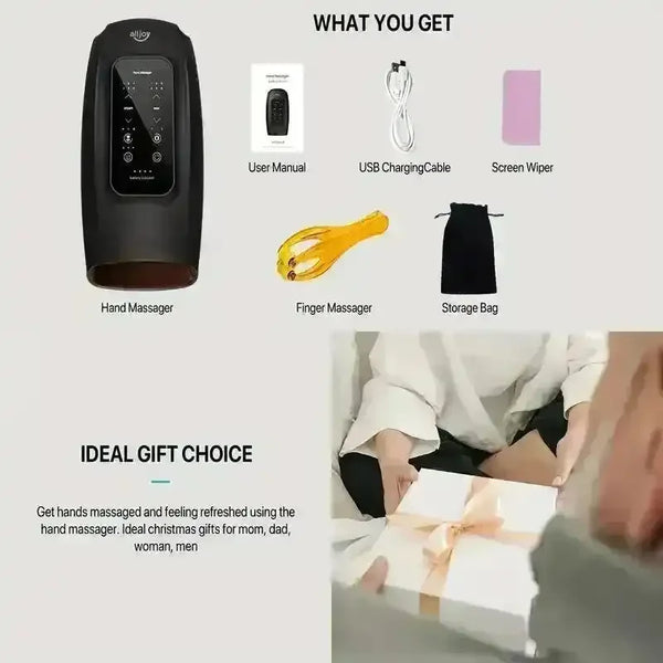 Alljoy Hand Massager Carpal Relief - Bear Hugs