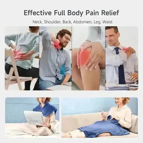 AllJoy Heating Pad For Back Pain Relief - Bear Hugs