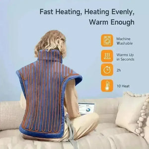 AllJoy Heating Pad For Back Pain Relief - Bear Hugs