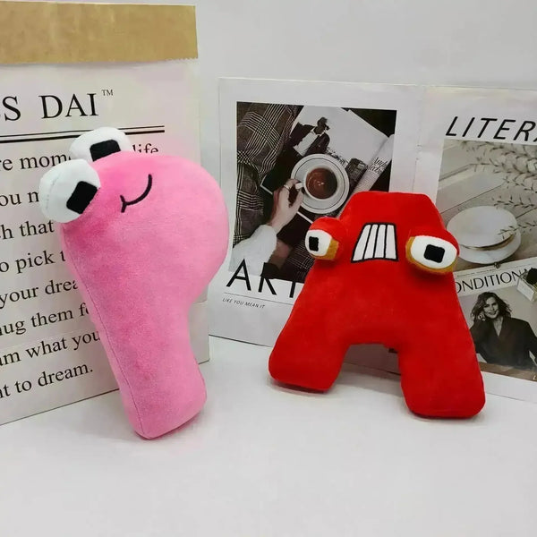 Alphabet Lore Premium Letter Plushies - Bear Hugs