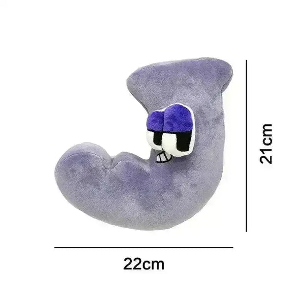 Alphabet Lore Premium Letter Plushies - Bear Hugs