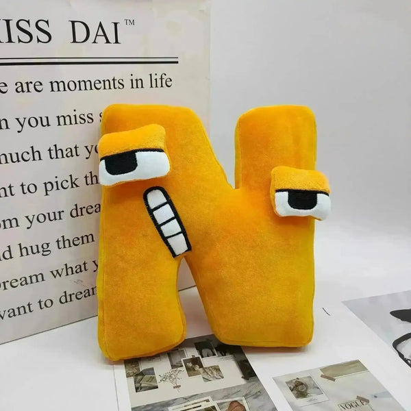 Alphabet Lore Premium Letter Plushies - Bear Hugs