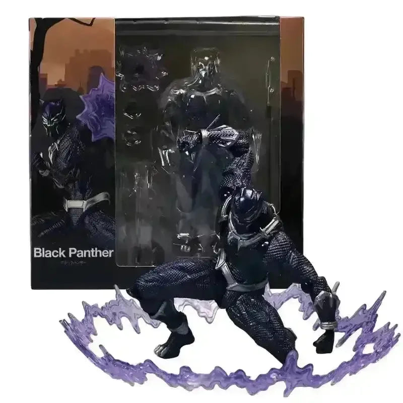 Amazing Yamaguchi Black Panther Action Figure (15 cm) - Bear Hugs