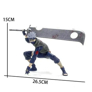 Anime Naruto Hatake Kakashi Action Figure (15 cm) - Bear Hugs