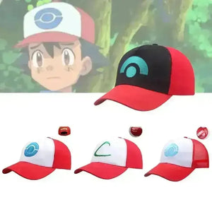 Anime Pokemon Ash Ketchum Cap - Bear Hugs