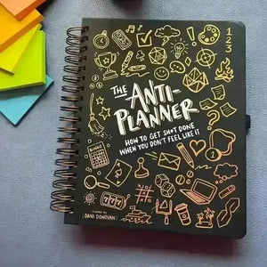 Anti-Procrastination Planner Notebook - Bear Hugs