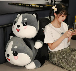 Arctic Snuggles Husky Dog Plushie - Bear Hugs