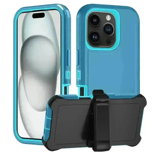 Armor Shockproof Defender Phone Case (For iPhones) - Bear Hugs