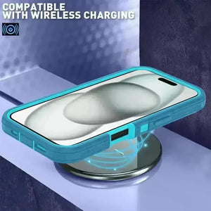 Armor Shockproof Defender Phone Case (For iPhones) - Bear Hugs