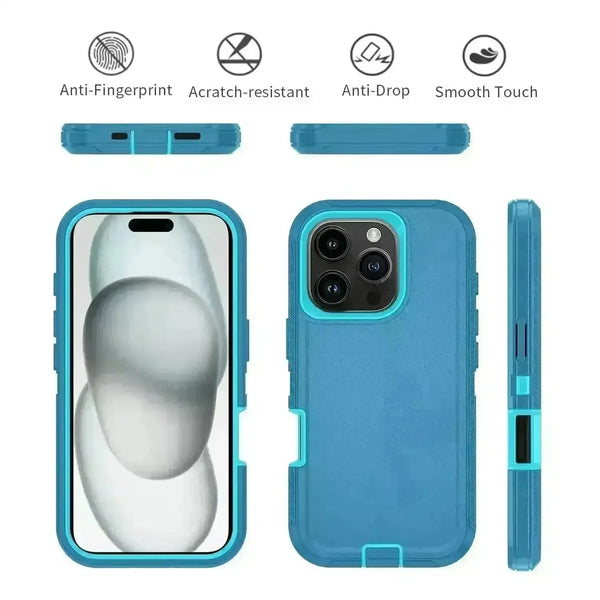 Armor Shockproof Defender Phone Case (For iPhones) - Bear Hugs
